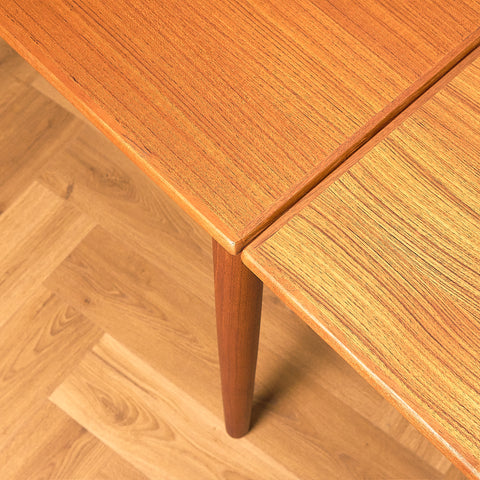 Teak Dining table with pull-out leaves