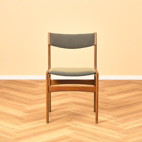 Teak Dining Chair by Erik Buch for Nova Stolefabrik