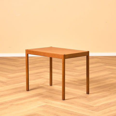 Swedish side table in teak