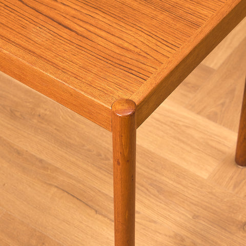 Swedish side table in teak