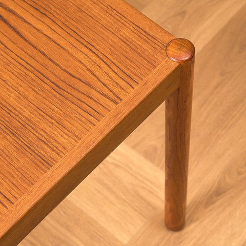 Swedish side table in teak