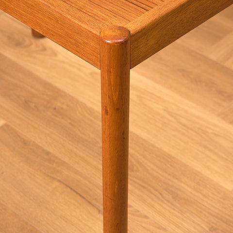 Swedish side table in teak