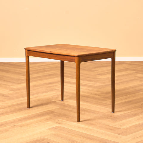 Swedish side table in teak