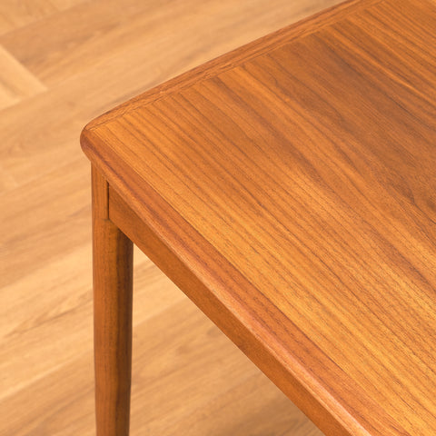 Swedish side table in teak
