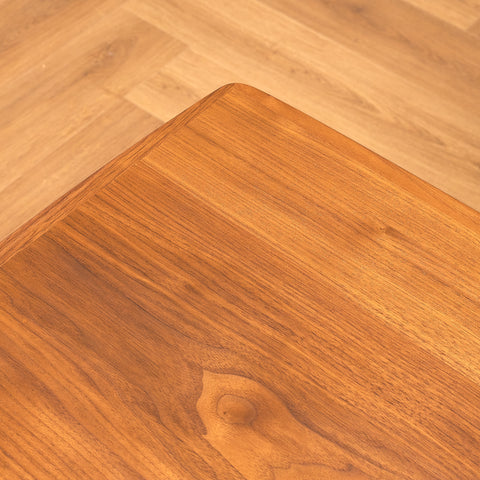 Swedish side table in teak