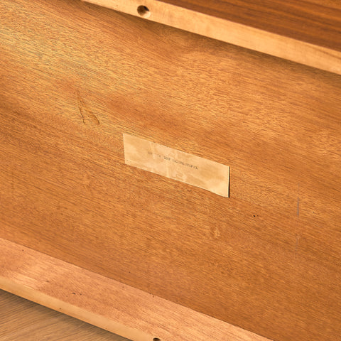 Swedish side table in teak
