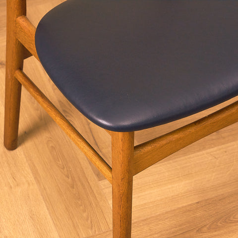 Danish Teak and Oak Dining Chairs