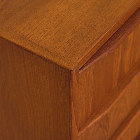 Danish chest of drawers in teak