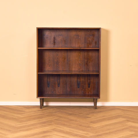 Danish bookshelf in Santos rosewood by Skovby