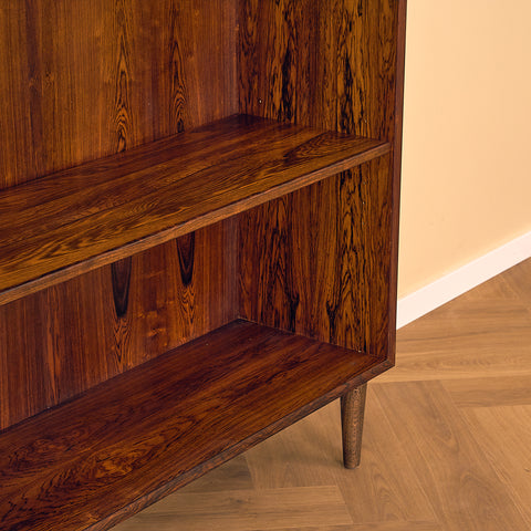 Danish bookshelf in Santos rosewood by Skovby