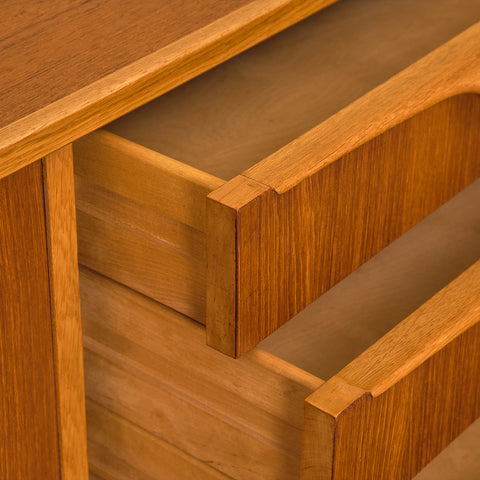 Swedish highboard in teak by Bertil Fridhagen for Bodafors