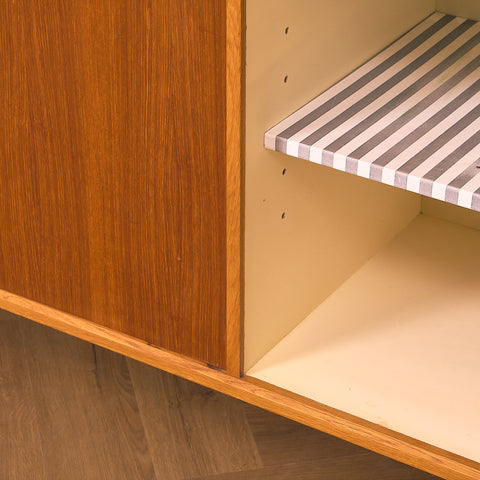 Swedish highboard in teak by Bertil Fridhagen for Bodafors