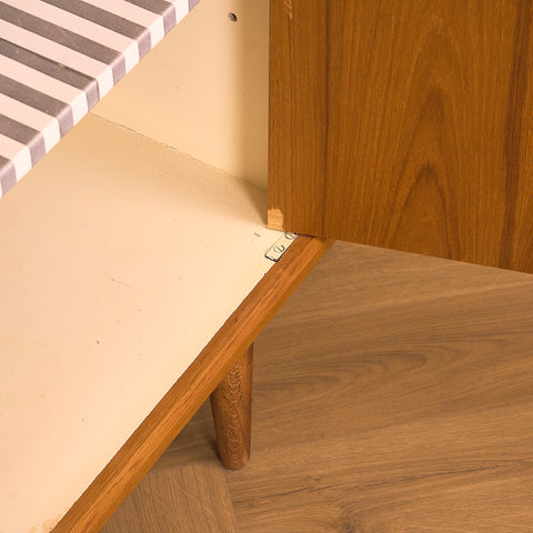 Swedish highboard in teak by Bertil Fridhagen for Bodafors