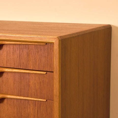 Swedish highboard in teak by Bertil Fridhagen for Bodafors