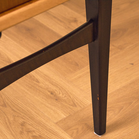 Svensk hallbänk/sidobord i teak