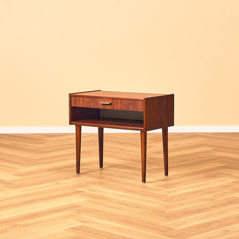Swedish bedside table in mahogany