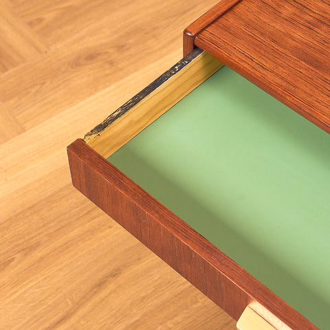 Swedish bedside table in mahogany