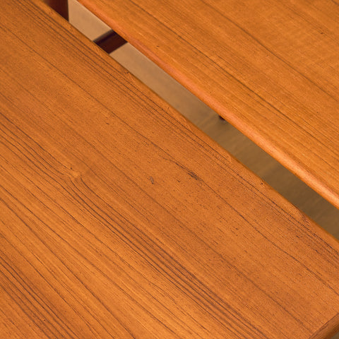 Danish set of nest of tables in teak