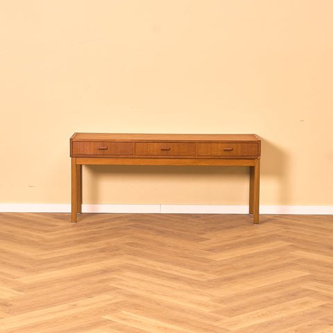 Swedish sideboard / TV-bench in teak and oak