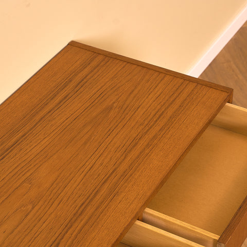 Swedish sideboard / TV-bench in teak and oak