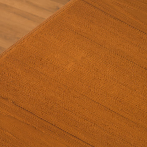 Danish rectangular dining table in teak