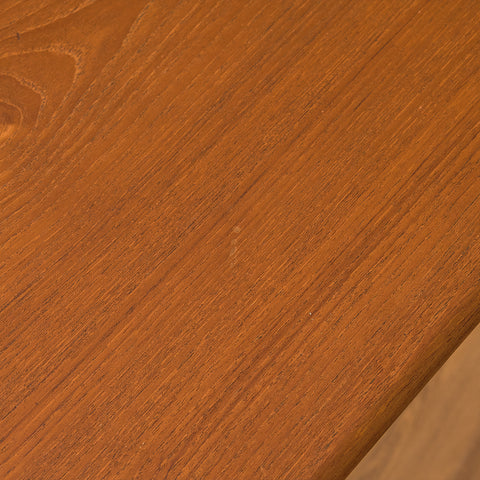 Danish rectangular dining table in teak