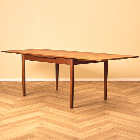 Danish Teak Extendable Dining Table