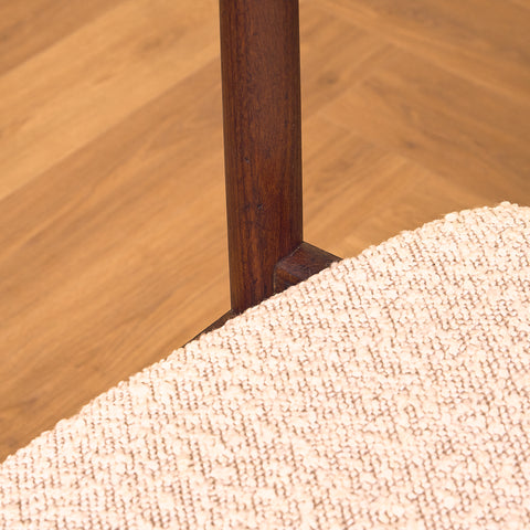 Danish dining chairs in walnut