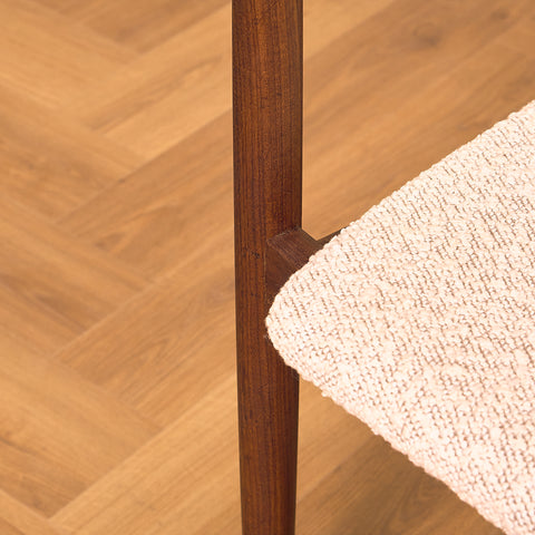 Danish dining chairs in walnut