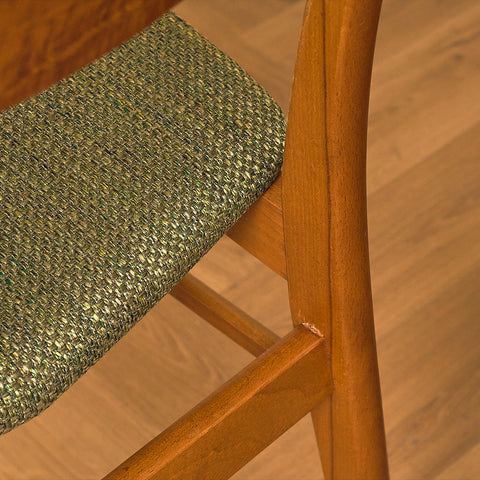 Danish dining chairs in teak/oak and beech by Farstrup (Copy)