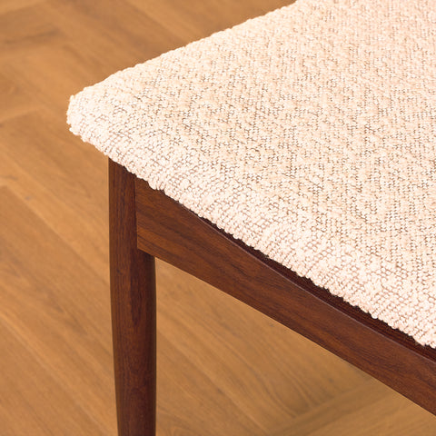 Danish dining chairs in walnut
