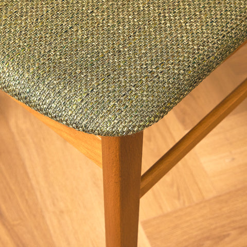 Danish dining chairs in teak/oak and beech by Farstrup (Copy)