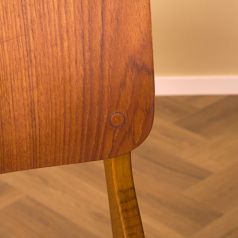 Danish dining chairs in teak and beech by Ib Kofod-Larsen