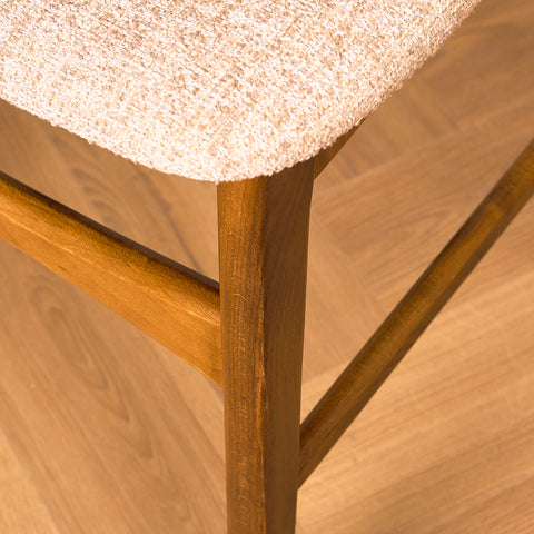 Danish dining chairs in teak and beech by Ib Kofod-Larsen