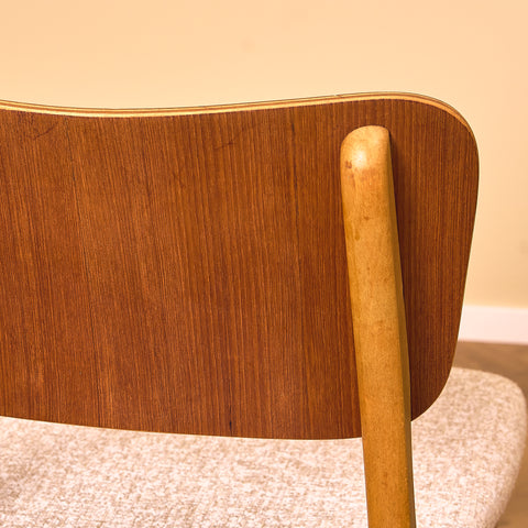 Danish dining chairs in teak and beech by Ib Kofod-Larsen