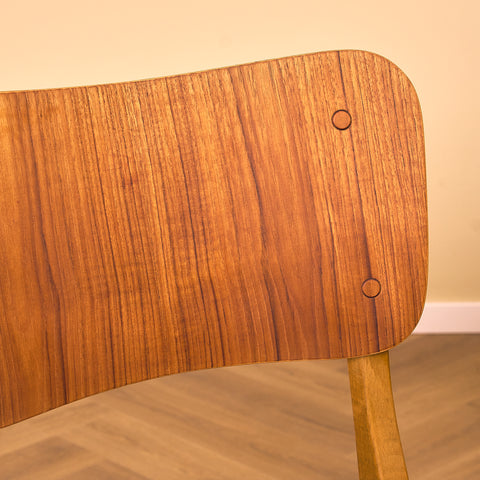 Danish dining chairs in teak and beech by Ib Kofod-Larsen