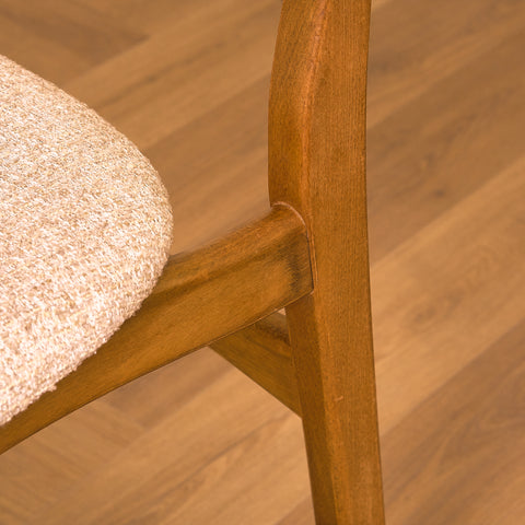 Danish dining chairs in teak and beech by Ib Kofod-Larsen