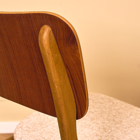 Danish dining chairs in teak and beech by Ib Kofod-Larsen