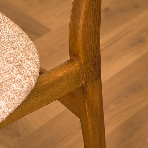 Danish dining chairs in teak and beech by Ib Kofod-Larsen