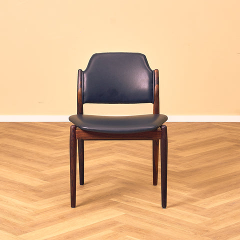 Danish dining chairs in Santos rosewood by Arne Vodder for Sibast, model No. 62