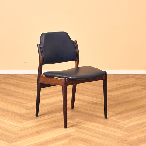 Danish dining chairs in Santos rosewood by Arne Vodder for Sibast, model No. 62