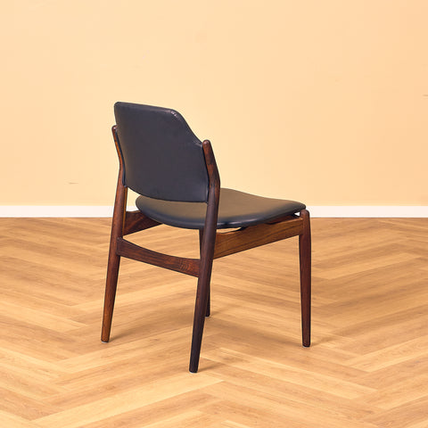 Danish dining chairs in Santos rosewood by Arne Vodder for Sibast, model No. 62