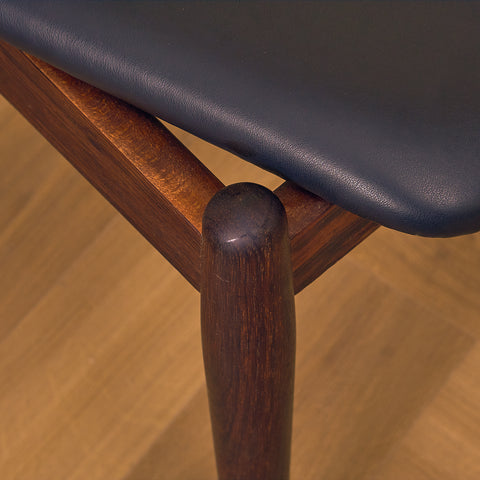 Danish dining chairs in Santos rosewood by Arne Vodder for Sibast, model No. 62
