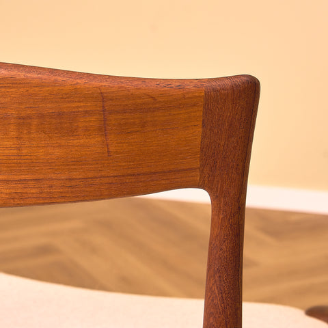 Danish dining chair in teak by Arne Hovmand Olsen
