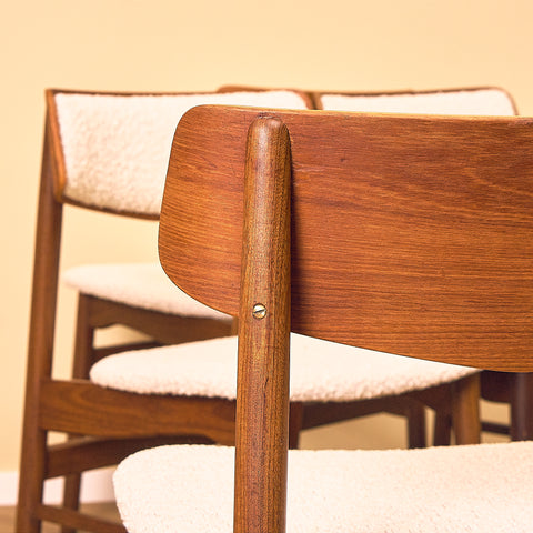 Teak and Walnut Dining Chair
