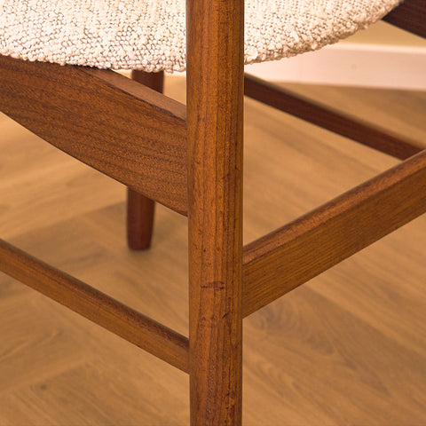 Teak and Walnut Dining Chair