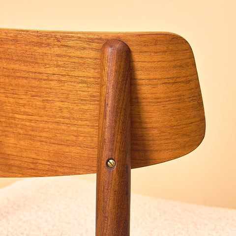 Teak and Walnut Dining Chair