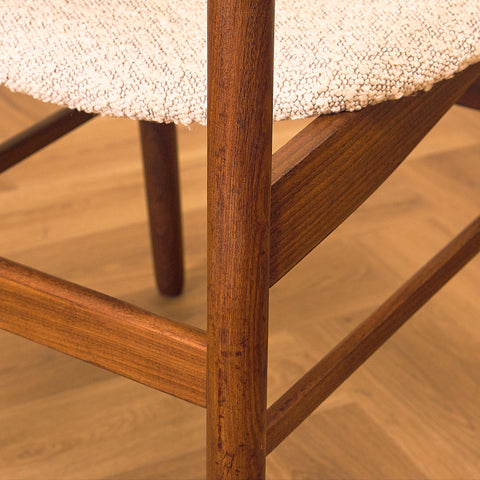 Teak and Walnut Dining Chair