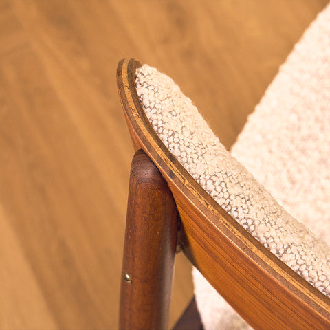Teak and Walnut Dining Chair