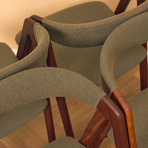 Walnut Dining Chair by Sax Møbler